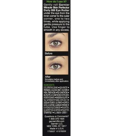 Garnier Skin BB Eye Miracle Skin Perfector Eye Roller Fair/Light 0.27oz - Buy Online on GoSupps.com