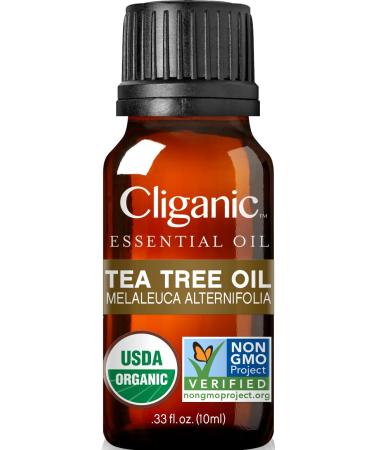 Cliganic 100% Pure Essential Oil Tea Tree 0.33 fl oz (10 ml)