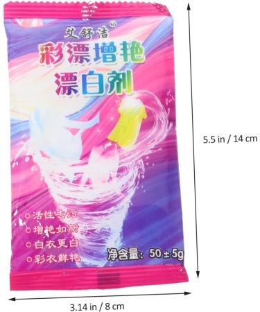 Didiseaon 1 Set Bleach Stain Remover Laundry Tool Clothing Colour Agent Active Oxygen Agent Stain Brightening Agent Brightener - Buy Online on GoSupps.com