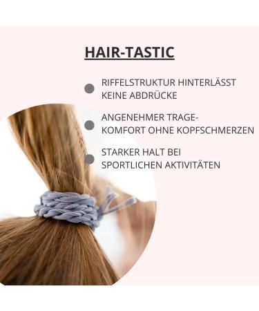 Bellody Original Hair Tie - Stylish Braided Hair Tie Set (4-Pack) in Bordeaux Red - Strong Hold Women's Hair Accessories - Buy Online on GoSupps.com