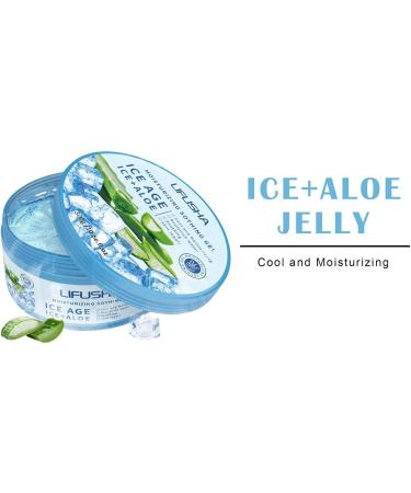 Organic Aloe Vera Gel Aloe Vera Gel Pure Aloe Vera Moisturizing Face And Body Moisturizing Natural Aloe Vera Cream For Dry Stressed Skin And Sunburn (300g Original) - Buy Online on GoSupps.com