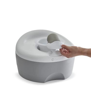 Contours Bravo 3-Stage Potty System - Potty Chair, Toilet Trainer, Step Stool All in One | Gray - Buy Online on GoSupps.com
