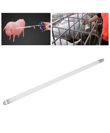 Syringe Extension Tube Injector - Durable & Reusable Plastic - Easy to Install - Farm Use - Long Style (37.5x1.2cm / 14.8x0.5in) - Buy Online on GoSupps.com