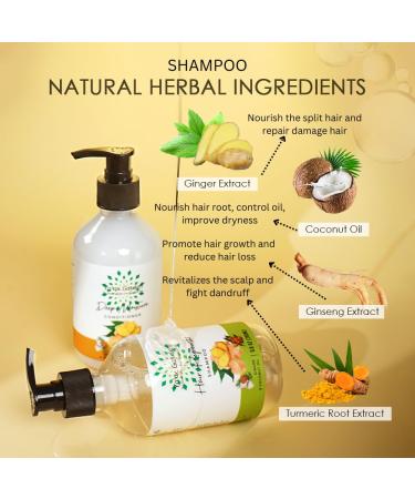 YA AX Garden Hair Care Set - Thickening Shampoo & Conditioner for Women | Sulfate Free Restorative Hair Repair for Hair Loss & Dandruff Relief - Buy Online on GoSupps.com