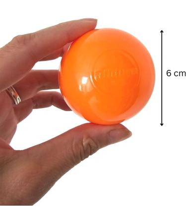 Alldoro 60382 100 Colorful Plastic Balls for Toddler Ball Pit - 6 cm Diameter with Mesh Carrying Bag - International Shipping Available - Buy Online on GoSupps.com