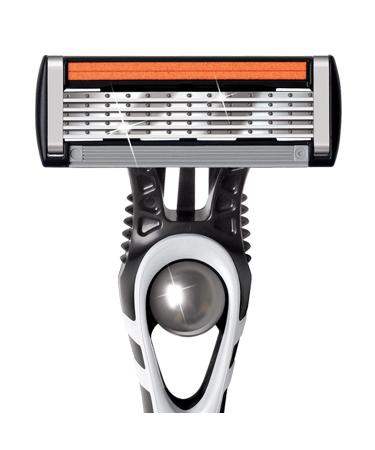 BIC Flex 5 Hybrid Men's Disposable Razors for Sensitive Skin - 1 Handle, 7 Cartridges, 5 Blades for Smooth Shave - Buy Online on GoSupps.com
