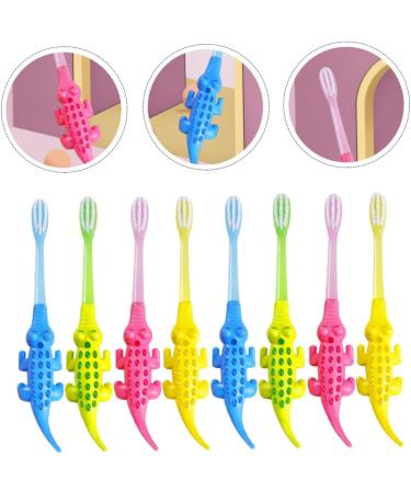 Beaupretty 8-Piece Cartoon Animal Children's Toothbrush Set - Fun & Effective Oral Care for Kids - Buy Online on GoSupps.com