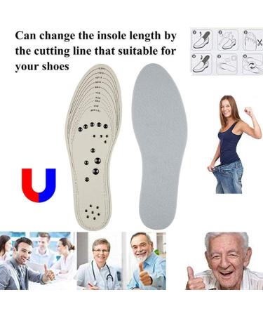 Eeuk Massage Magnetic Insoles - Orthopedic Acupressure Soles for Fatigue Relief | Breathable & Deodorant | International Shipping - Buy Online on GoSupps.com