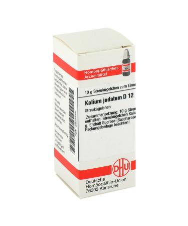 DHU Kalium jodatum D12 globules 10 g globules