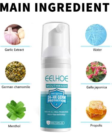 2Pcs Whitening Mouthwash Mousse for Calculus Removal & Fresh Breath - Buy Online on GoSupps.com