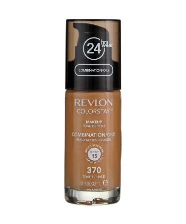 Revlon Colorstay Makeup Combination/Oily 370 Toast 1 fl oz (30 ml)