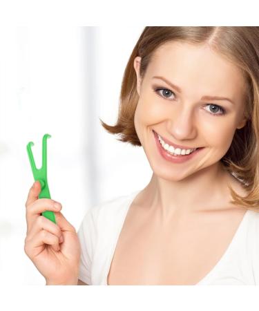 BCBF Y-Shaped Tooth Floss Set - 2 Pieces Dental Silk Holder & Powdered Floss for Ultimate Oral Hygiene - Buy Online on GoSupps.com