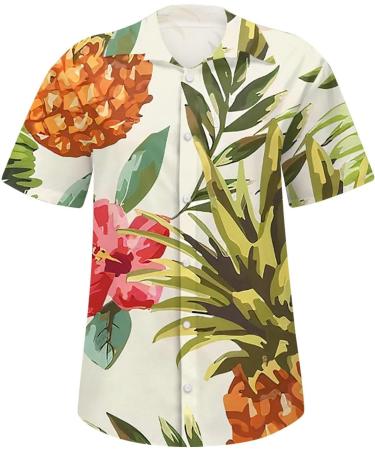 biJerou Women's V-Neck Short Sleeve Casual Blouse - Button Down Summer Top in Watermelon Red | Stylish & Comfortable Ladies' Fashion - Buy Online on GoSupps.com