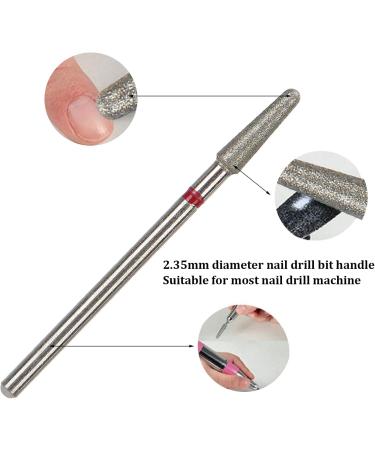 Nail Polishing Head Manicure Tool Convenient Operation Nail Drill Bits Multi Functional Drill Bits for Nail Salon - Buy Online on GoSupps.com