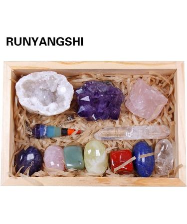 Healing Mineral Stone 12pcs Natural Crystal Healing Stones Gemstones Seven Chakra Stones Amethyst Cluster Quartz Crystal Mineral Specimen for Gifts Chakra Ba ce Gemstone Decoration Natural Stones - Buy Online on GoSupps.com