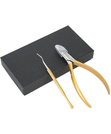 ANKROYU Toenail Clippers Cuticle Trimmer Stainless Steel Thick and Ingrown Nails Cutter Toe Nail Clipper Pedicure Manicure Tools for Fingernails(A) - Buy Online on GoSupps.com