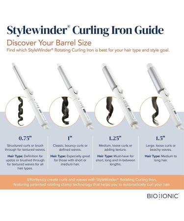 Buy BIO IONIC Stylewinder 1-Inch Rotating Styling Iron International Shipping Available - Buy Online on GoSupps.com