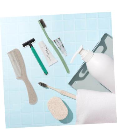 Minkissy Travel Culture Bag - Hotel Hygiene Kit with Travel Toothbrush & Cleaning Set for Guests | Convenient & Essential - Buy Online on GoSupps.com