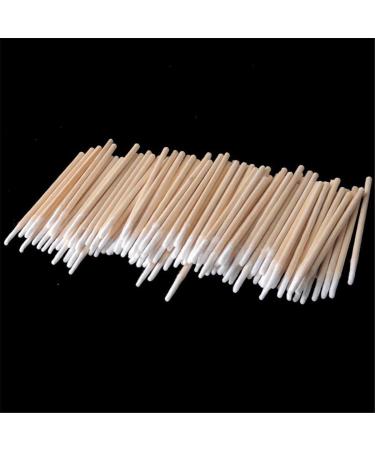 100Pcs Pointed Cotton Swabs Wooden Handle - Makeup Health Medical Ear Jewelry Clean Sticks Buds Tips - Buy Online on GoSupps.com