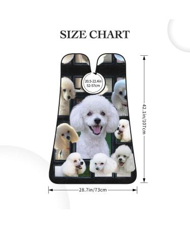 Buy Poodle Dog Beard Bib Hair Catcher - Perfect Men's Shaving Apron Gift for Father's Day Anniversary Valentine's Day & Christmas - One Size Fits All - Buy Online on GoSupps.com