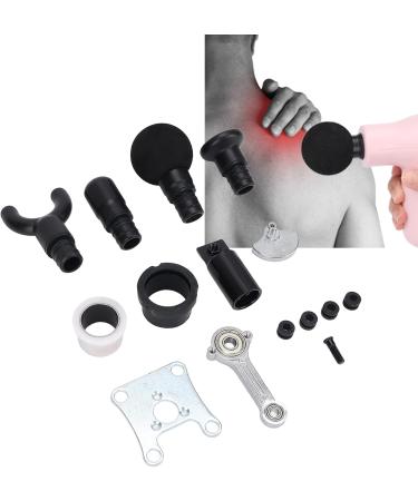 Deep Tissue Muscle Massage Guns - Aluminum Alloy with 4 Replaceable Heads for Fascia Relief - Buy Online on GoSupps.com
