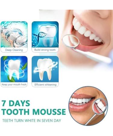 Lenaro Probiotics Teeth Whitening Mousse - 2PCs Herbal Oral Repair for Bright Smiles & Fresh Breath - Buy Online on GoSupps.com