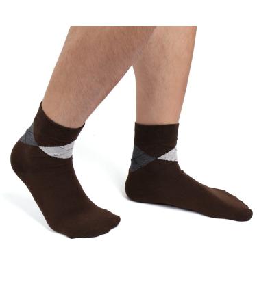1 paire d'empreintes d'aryle hydratant adoucie peau fissur e gel chaussettes chaussettes de caf de caf pour hommes