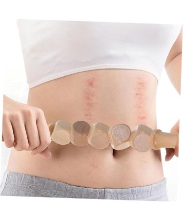 Minkissy Roller Stick Set - Hand Tools & Body Massage Board for Daily Use | Wooden Massage Cubes & Scooters | 35x19x0.5cm - Buy Online on GoSupps.com