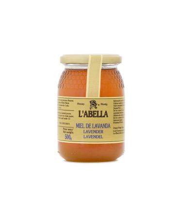 L'Abella Mel - 100% Natural Lavender Honey | Pure honey - Hand-harvested on the Costa Blanca, Spain - Gluten-free - 500G