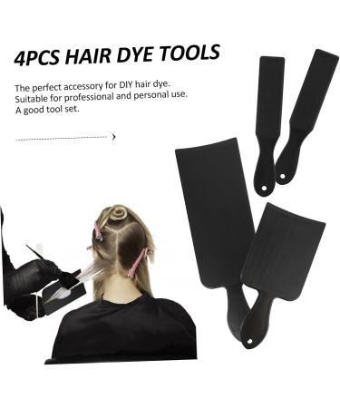 minkissy 3 Sets Hair Coloring Board Double Hair Dye Bowl Highlighting Board for Hair Highlighting Paddle Hair Coloring Applicator Hair Coloring Plate Nursing Diy Baking Oil Plastic Mask - Buy Online on GoSupps.com