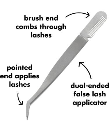 e.l.f. False Eyelash Applicator Dual-ended Tool For Easily Applying False Lashes Unique Handle For Precise Application Vegan & Cruelty-free - Buy Online on GoSupps.com