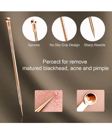 2023 Blackhead & Pimple Extractor Kit - Acne Removal & Blemish Treatment Tools - Buy Online on GoSupps.com