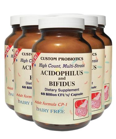 6 Bottles of Custom Probiotics CP-1-90 Capsules_AB