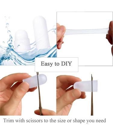 4x Gel Toe Caps for Ultimate Comfort | Protection for Bubbles Corns Hammer Toes & Ingrown Toenails - Buy Online on GoSupps.com