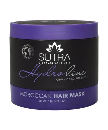 SUTRA Professional Moroccan Hair Mask - Deep Conditioning Treatment for Damaged Hair  Organic & Sulfate Free  Conditioner with Jojoba and Vitamin E Oil  All Hair Types  10.14 oz.