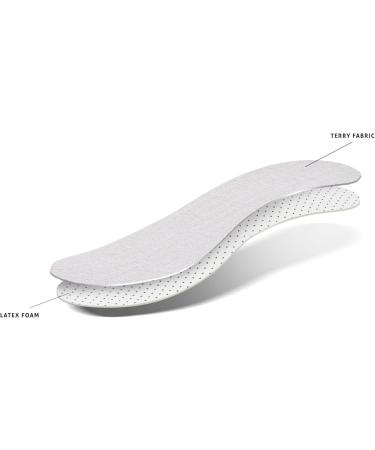 Comfortable Frotte Terry Cloth Shoe Insoles for Women | Hygienic & Fresh Summer Footwear - Kaps US 6 / EUR 37 - Buy Online on GoSupps.com