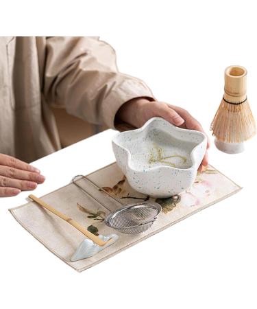 Kit Pr paration Matcha | Accessoires pour C r monie de Th Matcha - Accessoires C r moniel Traditionnel Boisson D tente Maison | M ditation Rassemblement Yoga Bureau Massage - Buy Online on GoSupps.com