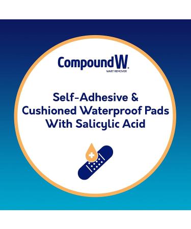 Compound W Wart Remover Pads Pack - 14 One Step Pads + 20 Plantar Foot Pads - Buy Online on GoSupps.com