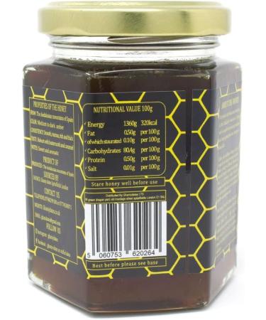 Spanish sidr honey with saffron 250g - Buy Online on GoSupps.com