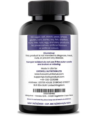 Ubiquinol Kaneka QH 100mg High Potency 120 Softgels - Pure Encapsulation CoQ10 Supplement, Easy to Swallow, Naturally Fermented Reduced Form - 120 Count - Buy Online on GoSupps.com