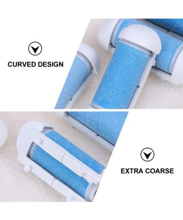 Minkissy 12-Pack Pedicure Replacement Heads | Foot Care Device for Dead Skin Removal | Electronic Foot File Roller Heads & Spare Parts - Buy Online on GoSupps.com