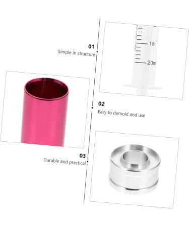 TEHAUX Kit Moules Rouge L vres Fait Maison 7 Pi ces 4 Moules en Silicone Support 4 Cavit s Anneau en Aluminium et Outil de D moulage Accessoires DIY Maquillage L vres pour Cr ation - Buy Online on GoSupps.com
