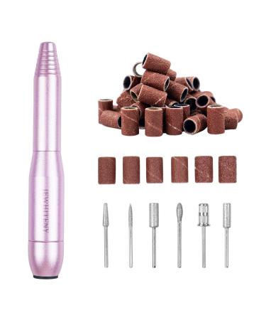 Electric Nail Drill Machine Professional 25000RPM Portable Manicure Pedicure Polishing Shape Tools Efile Nail File Drill Kit for Acrylic, Removing Acrylic Gel Nails. 64 Piece Set