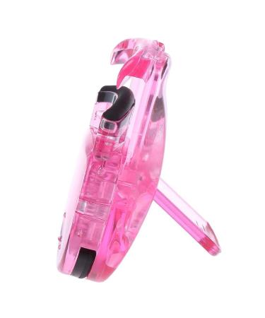 Mini Portable Pink Eyelash Curler - Rubber Clip for Perfect Curl | International Shipping - Buy Online on GoSupps.com