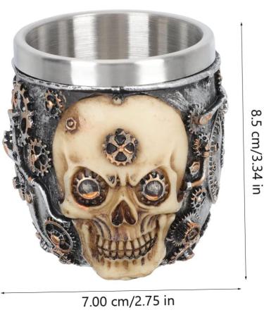 Frcolor Stainless Steel Shaving Cup - Foam Shell Razor Holder for Men | Durable Soap Bowl & Brush Tool - Buy Online on GoSupps.com