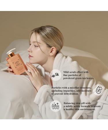 TEABLESS Floral Meadow Sweet Tea Perfumed Body Wash Hydrating Vegan Body Cleanser for Sensitive Skin | Gentle Moisturizing Non-Sticky Grapefruit Jasmine Scent Mild Scrub | Korean Skin Care - Buy Online on GoSupps.com