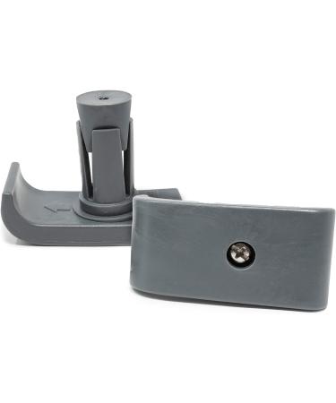 Top Glides Swivel/Lock Walker 5 Front Wheels with Free Flexfit Ski Glides - 1 Pair - Buy Online on GoSupps.com