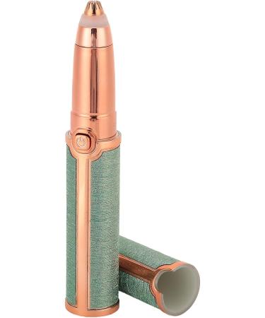 Eyebrow Shaver Portable Safe Lipstick Shape Electric One Key Switch Eye Brow Shaper for Women Girls (Green) - Buy Online on GoSupps.com