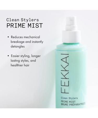 Fekkai Clean Stylers Prime Mist - 5 oz - Hydrates Detangles Controls Frizz & Offers Heat Protection - Free of Sulfates Parabens Phthalates - Vegan Cruelty-Free - Buy Online on GoSupps.com