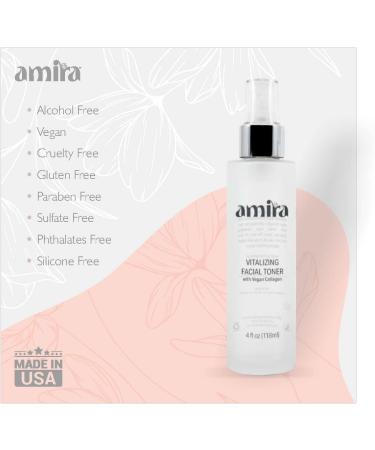 Vitalizing Facial Toner with Vegan Collagen | Hydrating & Rejuvenating Skin - Shop Internationally - Buy Online on GoSupps.com
